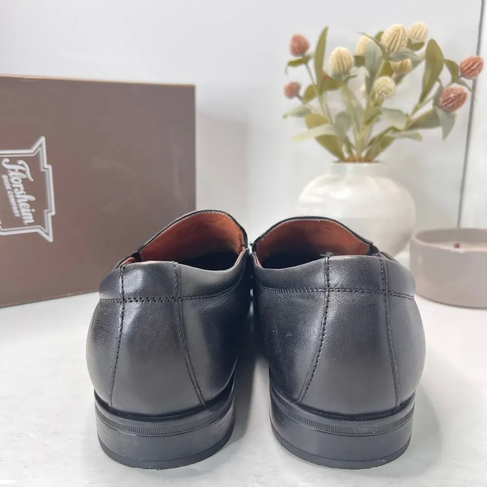 Florsheim Zaffiro Venetn Moc Toe Venetian Loafer Black 15207 Men's 14M Tried On